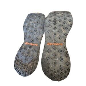 Korkers OmniTrax Studded Kling-On Sticky Rubber Sole Men 9 To 9.5